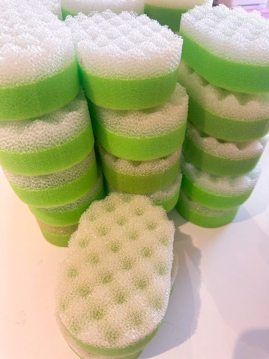 Green Sponges x 32